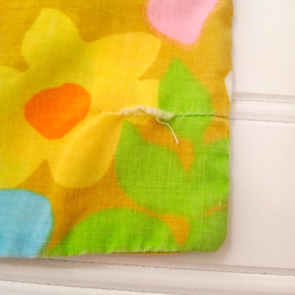 Retro Mod Flower Power Pillow Sham - Picture 3 of 6